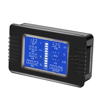 Pzem 015 Lcd Battery Tester Monitor Dc Voltage Current Power Capacity