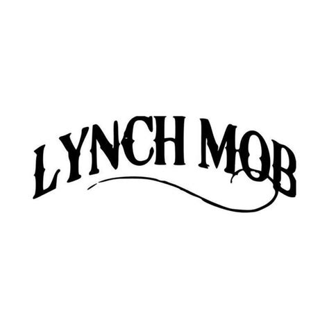 Buy Lynch Mob Rock Band Logo Vinyl Decal Sticker Online