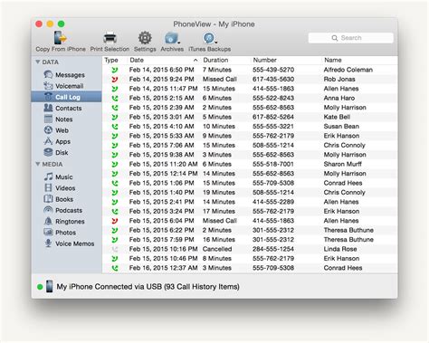 How to recover deleted call logs on iphone 3 ways. PhoneView - Export and Save iPhone SMS, iMessages ...