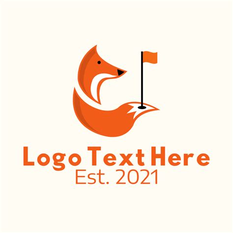 Fox Golf Course Logo Brandcrowd Logo Maker Brandcrowd