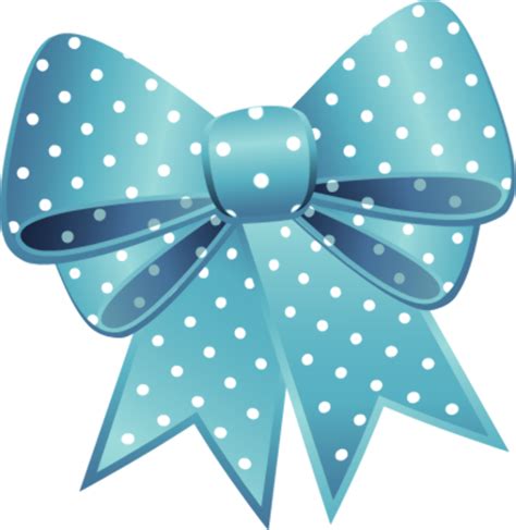 Blue Bow Png Png Image Collection