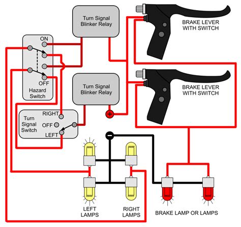 Let's start with the first. Installing Turn Signals | Motorcycle wiring, Electrical circuit diagram