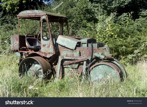 Vintage Road Roller Rusting Away Stock Photo 473367664 Shutterstock