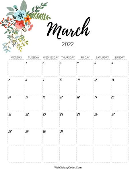 Jan Ksu Euro Unt Calendar Cute March 2022 Calendar Print November