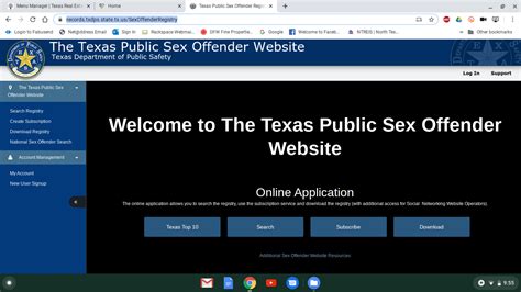 Sex Offender Registry Texas Real Estate Centercom