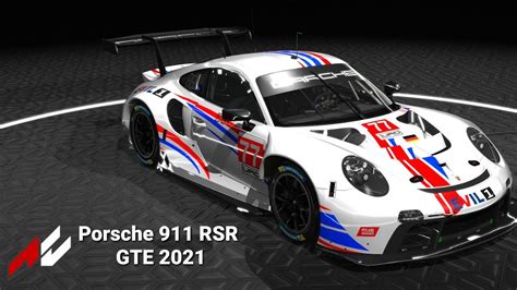 Assetto Corsa URD Darche EGT Porsche 911 RSR GTE 2021 Mod PC YouTube
