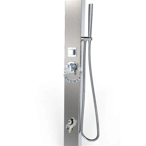 Pool Shower Windsor Silver Or Black Ada 316 Marine Grade Stainless Ste