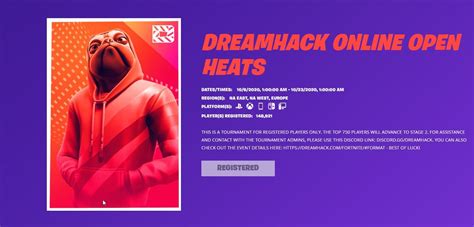 Subscribe & click the bell! Dreamhack Fortnite: How to register for Dreakhack Fortnite ...