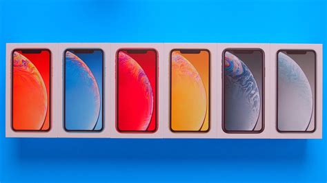 All Iphone Xr Colors Unboxing Comparison Youtube