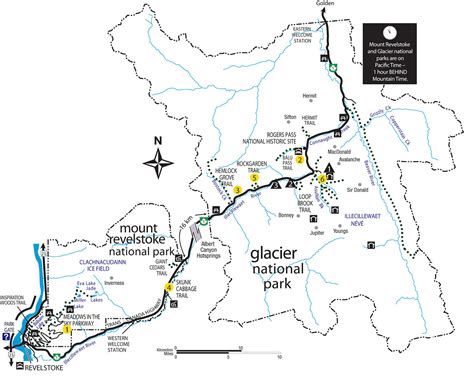 Maps Glacier National Park