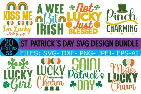 St Patricks Day Svg Bundle Bundle · Creative Fabrica