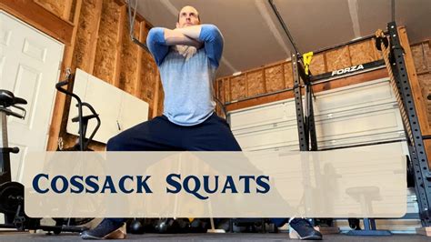 Cossack Squats Demonstration Youtube