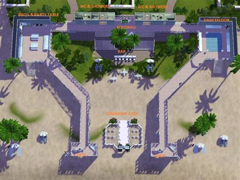 Mod The Sims The Pier Weddingparty Venue