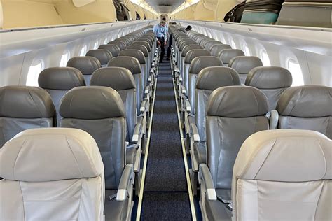 First Look And Where To Sit When Flying Breeze Airways Embraer 195