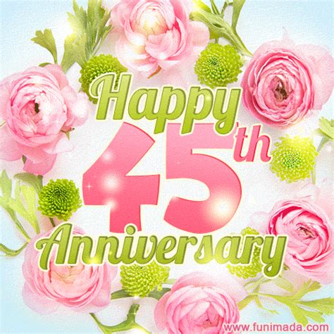 Happy 45th Anniversary Celebrate 45 Years Of Marriage