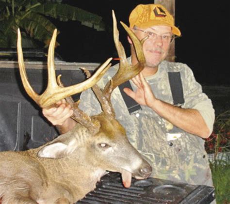 Curtis Thomasons Buck Was The Biggest Killed At Camp Lejeune In The