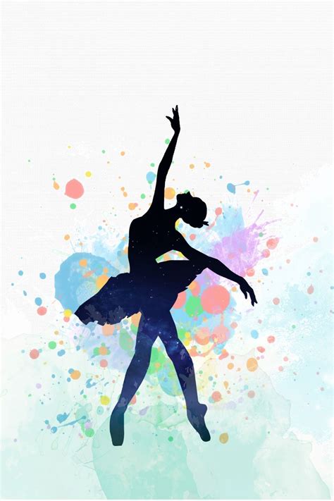 Ballet Silhouette Wallpapers Wallpaper Cave