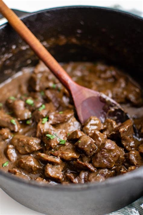 The BEST Beef Tips And Gravy YellowBlissRoad Com