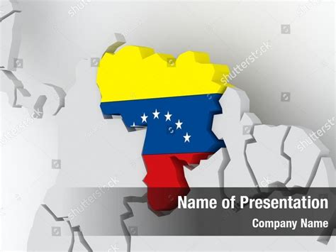International Political Map Venezuela Powerpoint Template