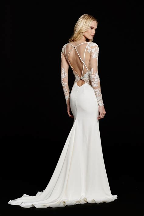 sexy back wedding dresses wedding dresses with sexy rear views glamour