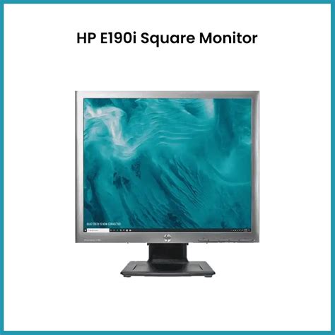 Hp E190i Square Monitor State Technologies
