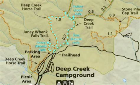Deep Creek Waterfalls And Tubing Great Smoky Mountains