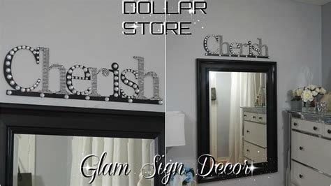 Maybe you would like to learn more about one of these? DIY DOLLAR STORE | QUICK & EASY WALL DECOR | GLAM DECOR IDEA | PETALISBLESS - YouTube