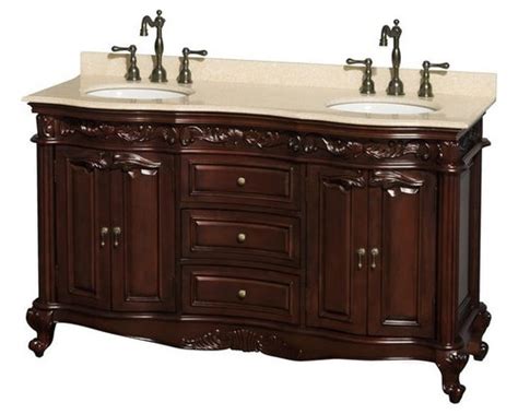 These are the aspects of a victorian style home and are the key words that you must consider when choosing vanities for your victorian style bathroom. Victorian Style Bathroom Vanities