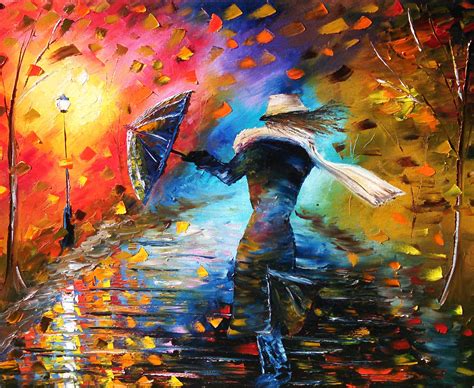 Vibrant Landscape And Cityscape Oil Paintings On Canvas Painting