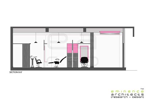Beauty Parlour And Bridal Studio Eminence Architects Research Design