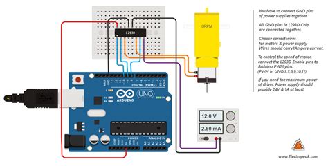 Drive Cd Rom Stepper Motor With Arduino L293d Shield