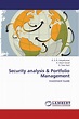 Security analysis & Portfolio Management / 978-3-659-18947-0 ...