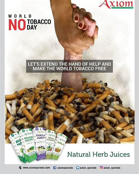 No Tobacco Day Lets Extend The Hand Of Help And Make The World Tobacco
