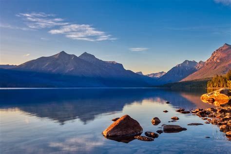Glacier National Park Canvas Lake Mcdonald Photo Montana Etsy In 2021