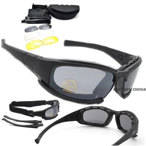 buy polarized tactical x7 glasses military goggles army sunglasses with 4 lens