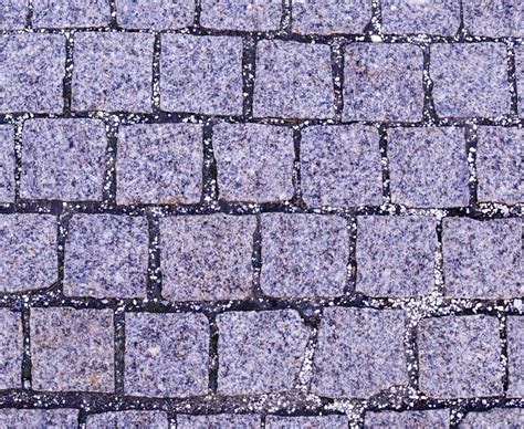 Cobblestone Tiled Sidewalk Pavement Background Texture Stock Photo