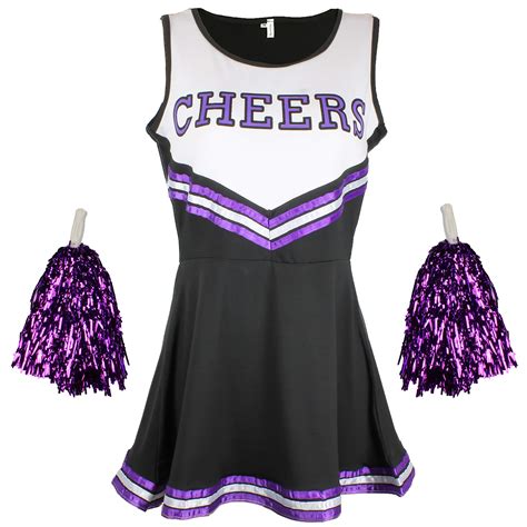 Buy Cheerleader Fancy Dress Outfit Uniform High School Musical Costume