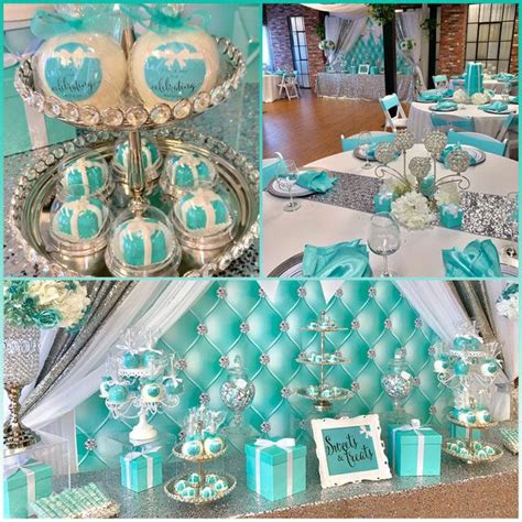 Tiffany And Co Inspired Bridal Shower Decor Gallery Tiffany Blue Party