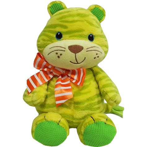 First And Main 7 Baby Bright Tiger Plush