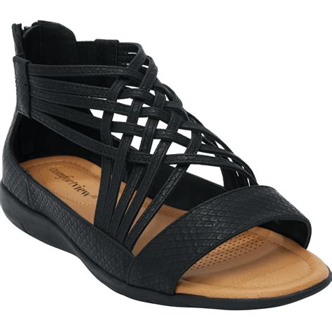 Comfortview Comfortview Womens Wide Width The Alicia Sandal