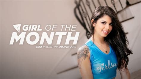 Gina Valentina Named March Girlsways Girl Of The Month