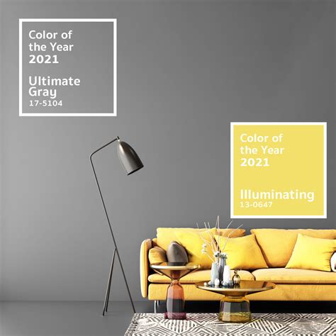 Colori Pantone 2021 Arredamento In Grigio E Giallo Arredamenti Bleve