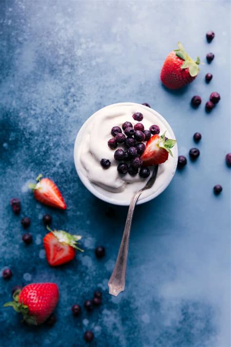 Frozen Yogurt Recipe 4 Ingredients Chelseas Messy Apron