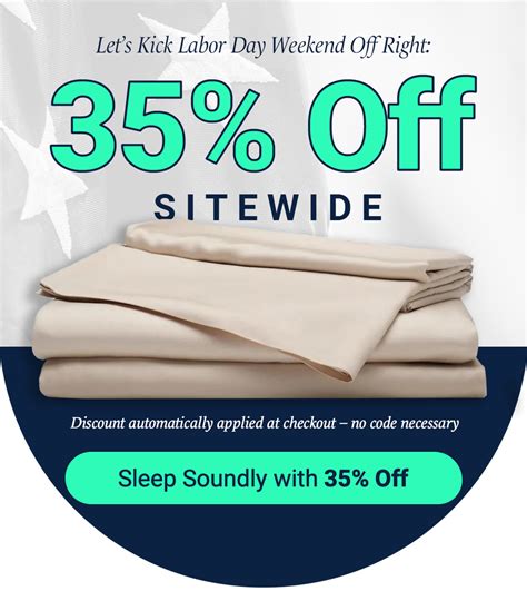 Kickoff Labor Day Weekend With 35 Off Sleepgram