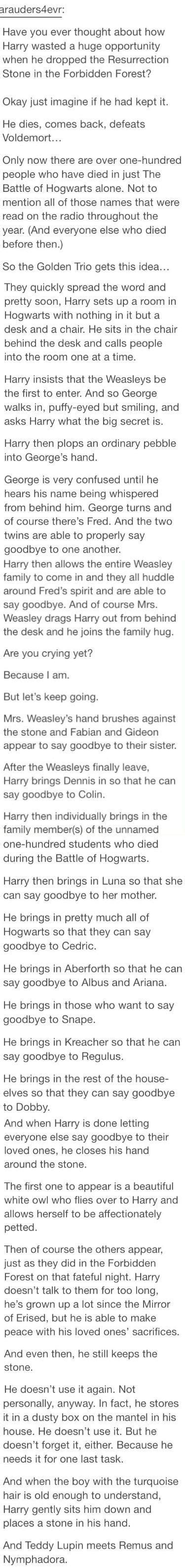 Awwe Why Didnt This Happen Harry Potter Sad Images Harry Potter