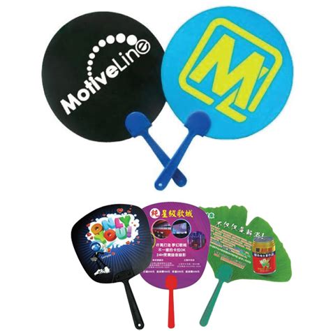 Printed Promotional Hand Fans Promotion Products