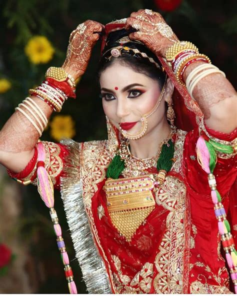Bridal Rajasthani Poshak Indian Bride Outfits Rajputi Dress Indian Bridal Wear