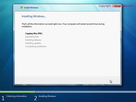 Windows 7 Installation Guide Tutorial Part 2 Installation ~ Ti