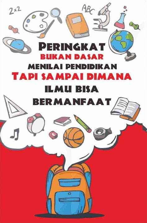 Contoh Poster Gambar Lingkungan Sekolah Ide Poster Keren