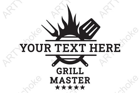 Grill Master Svg File Ready For Cricut Graphic By Artychokedesign